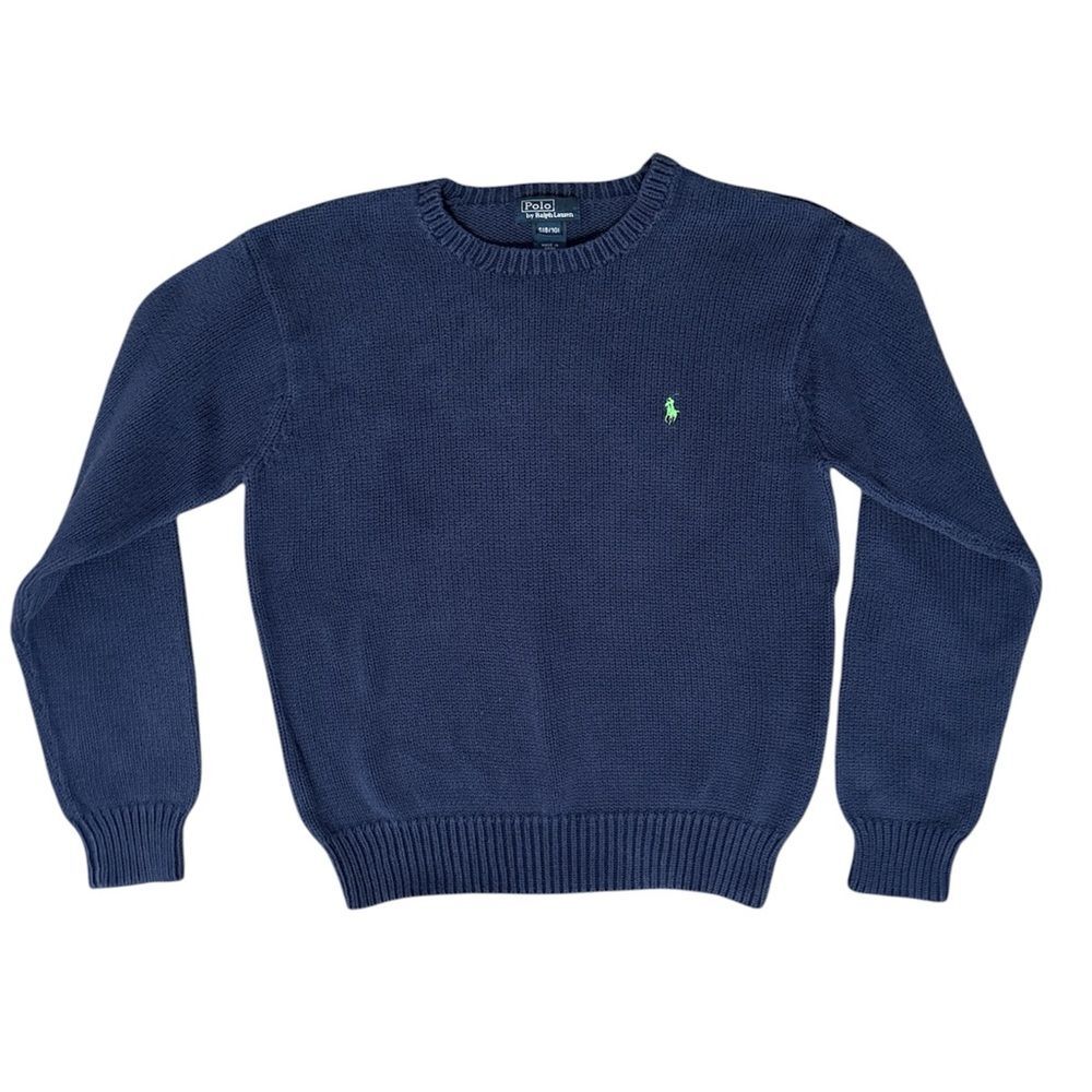 Polo-ralph-lauren Men's Navy and Blue Jumper